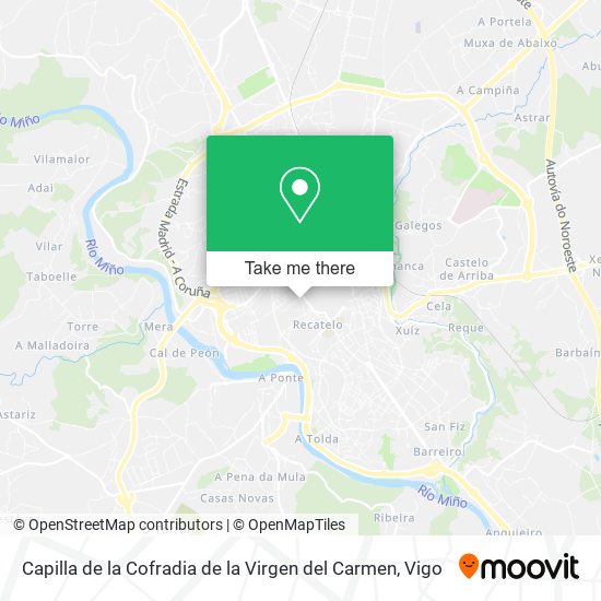 Capilla de la Cofradia de la Virgen del Carmen map