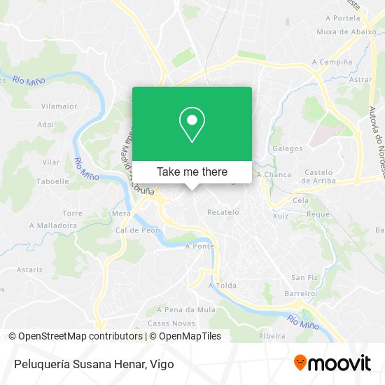 Peluquería Susana Henar map