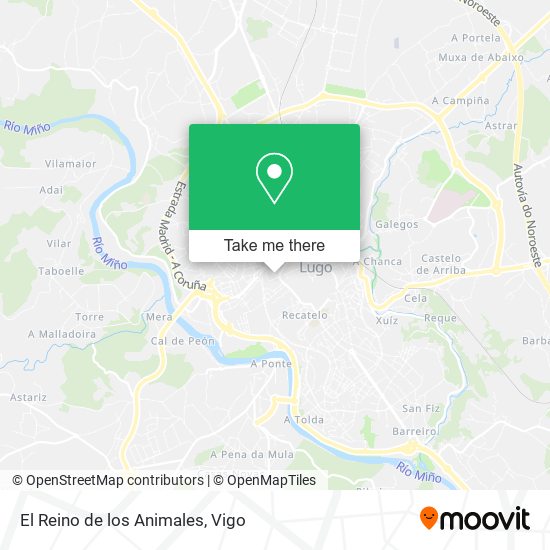 El Reino de los Animales map