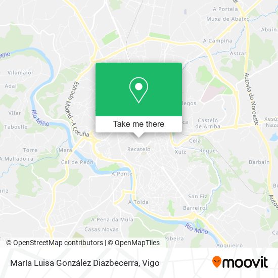 María Luisa González Diazbecerra map