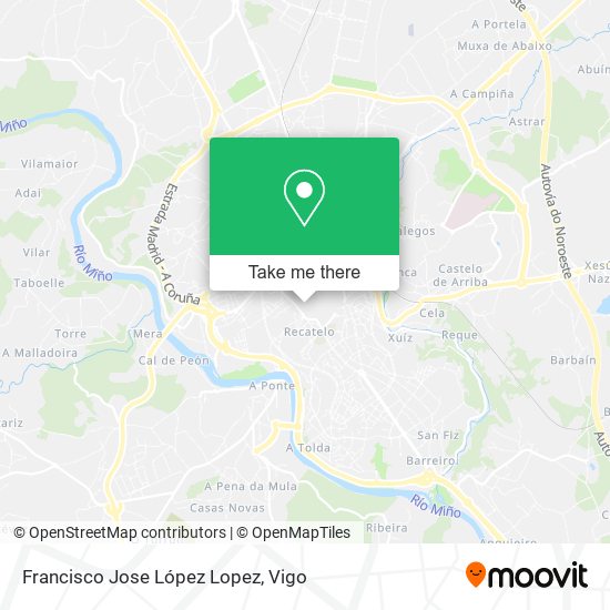 Francisco Jose López Lopez map