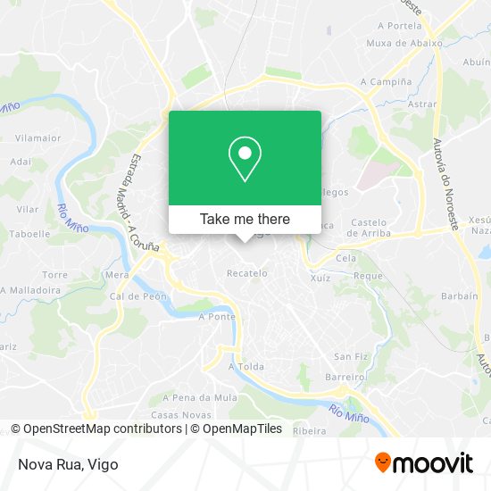 Nova Rua map