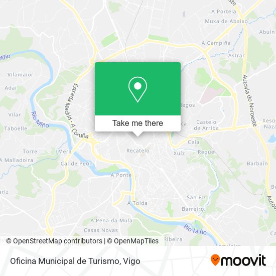 Oficina Municipal de Turismo map