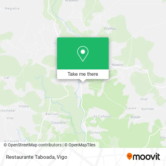Restaurante Taboada map