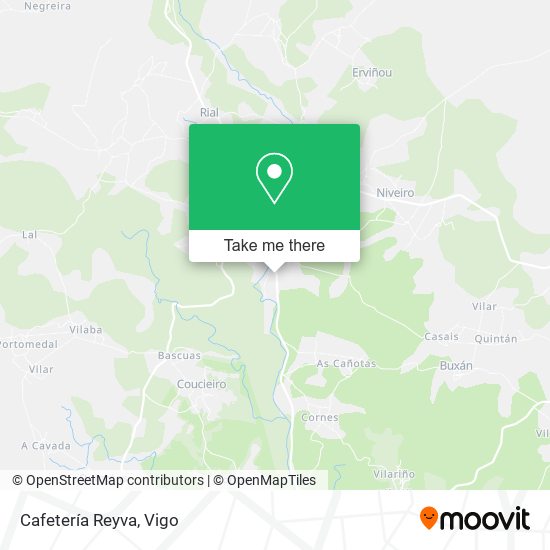 Cafetería Reyva map