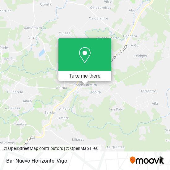 Bar Nuevo Horizonte map