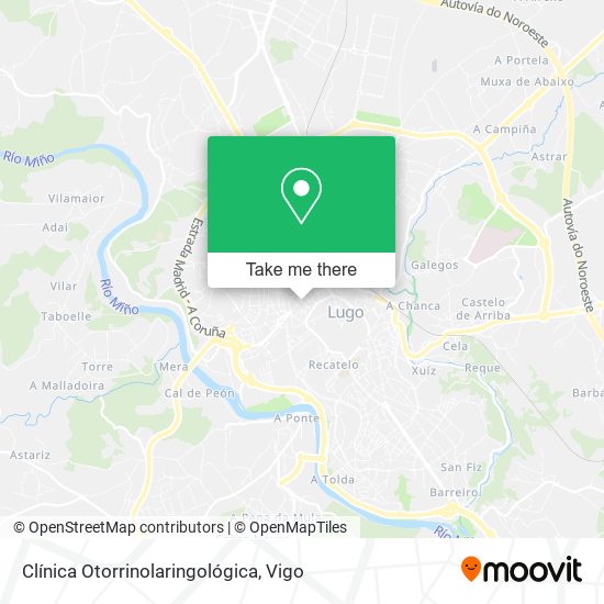 Clínica Otorrinolaringológica map