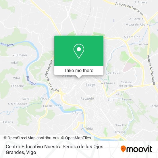 Centro Educativo Nuestra Señora de los Ojos Grandes map