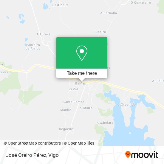 José Oreiro Pérez map