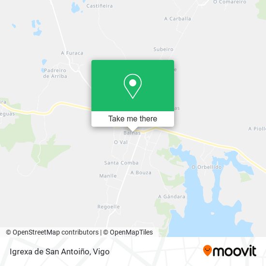 Igrexa de San Antoiño map