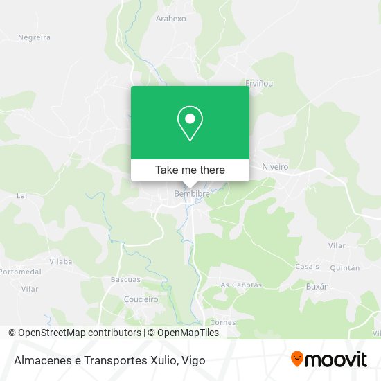 Almacenes e Transportes Xulio map