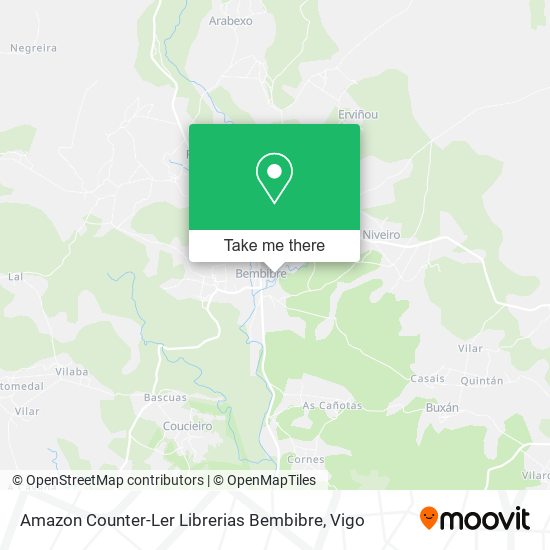 mapa Amazon Counter-Ler Librerias Bembibre