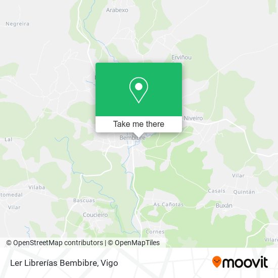 Ler Librerías Bembibre map