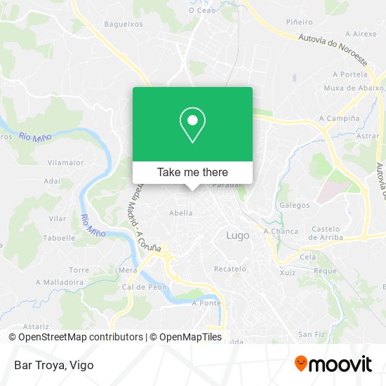 Bar Troya map