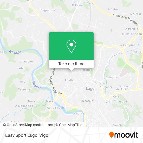 Easy Sport Lugo map