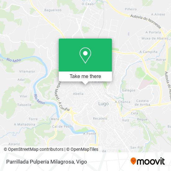 Parrillada Pulpería Milagrosa map