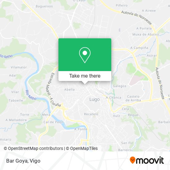 Bar Goya map