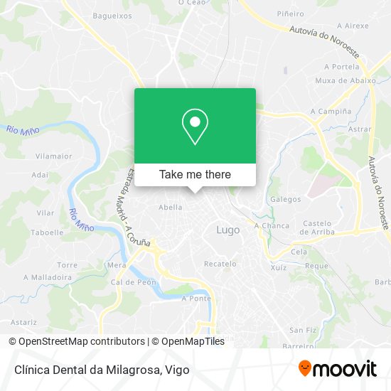 Clínica Dental da Milagrosa map