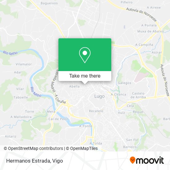 Hermanos Estrada map