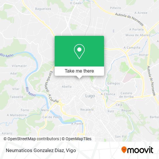 Neumaticos Gonzalez Diaz map