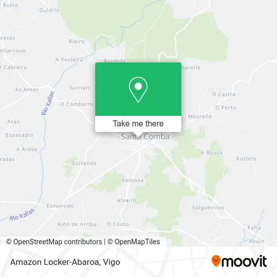 Amazon Locker-Abaroa map