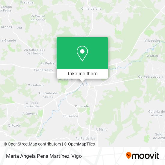 Maria Angela Pena Martínez map