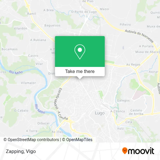 mapa Zapping