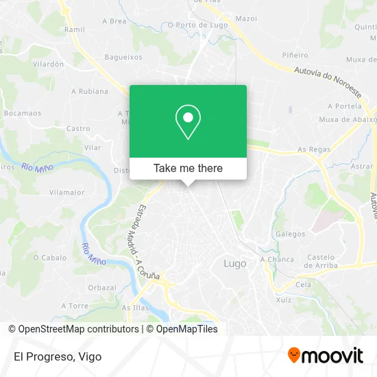 mapa El Progreso
