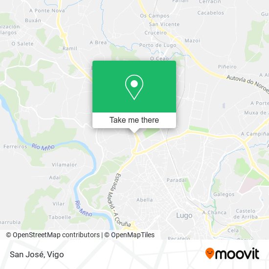 San José map