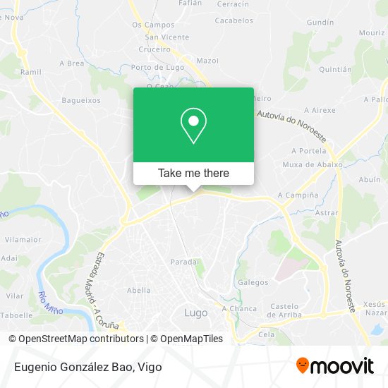 Eugenio González Bao map