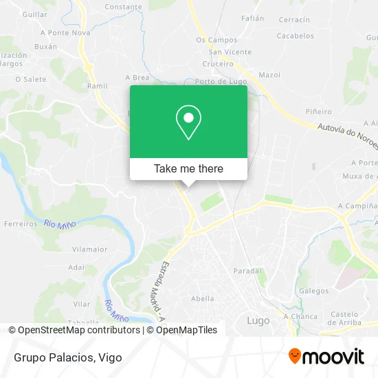 Grupo Palacios map