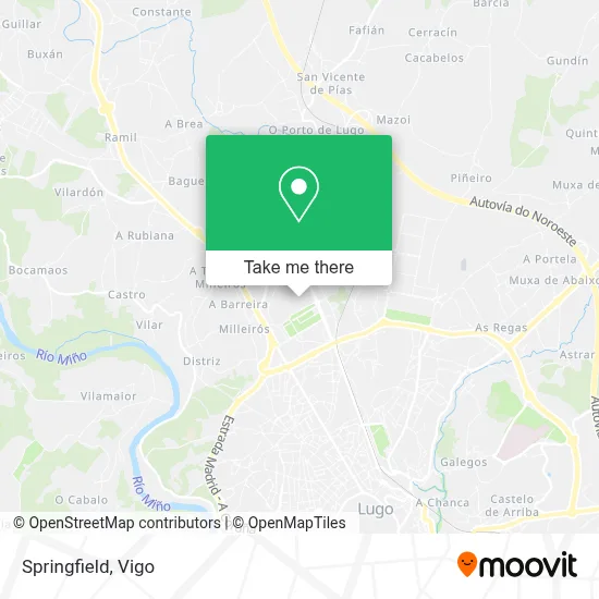 Springfield map
