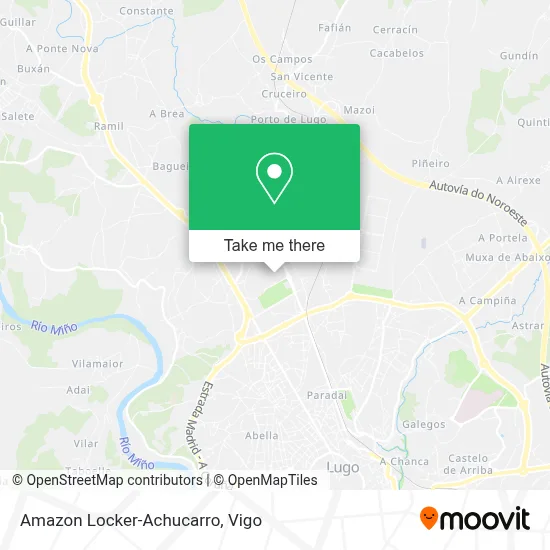 Amazon Locker-Achucarro map