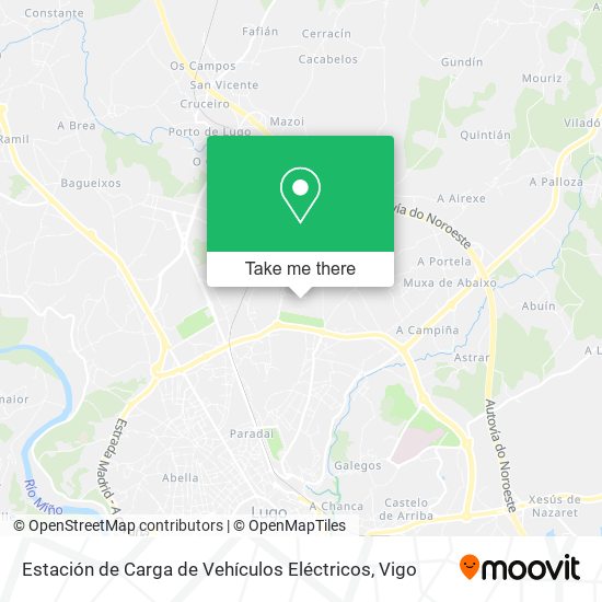 Estación de Carga de Vehículos Eléctricos map