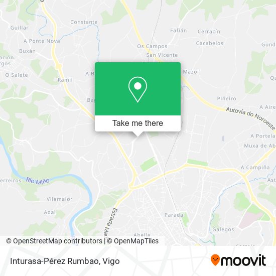 Inturasa-Pérez Rumbao map