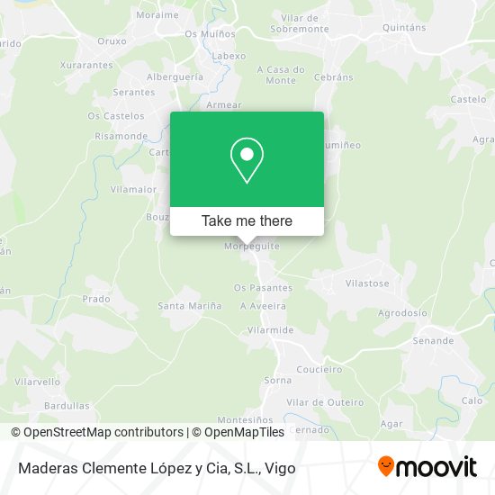 Maderas Clemente López y Cia, S.L. map