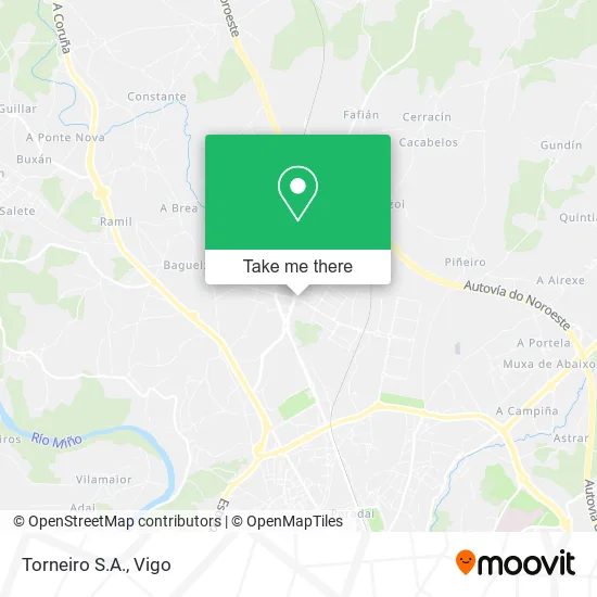 Torneiro S.A. map