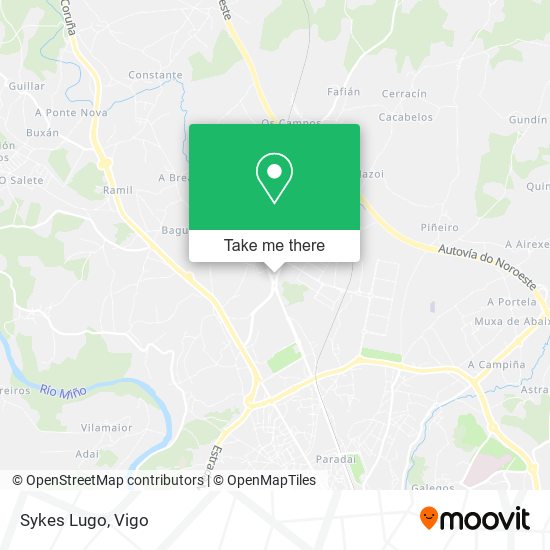 Sykes Lugo map