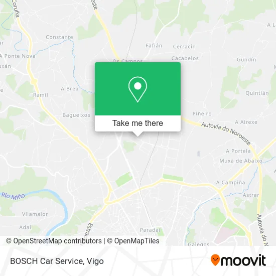 BOSCH Car Service map