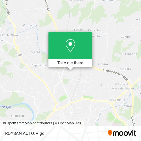 ROYSAN AUTO map