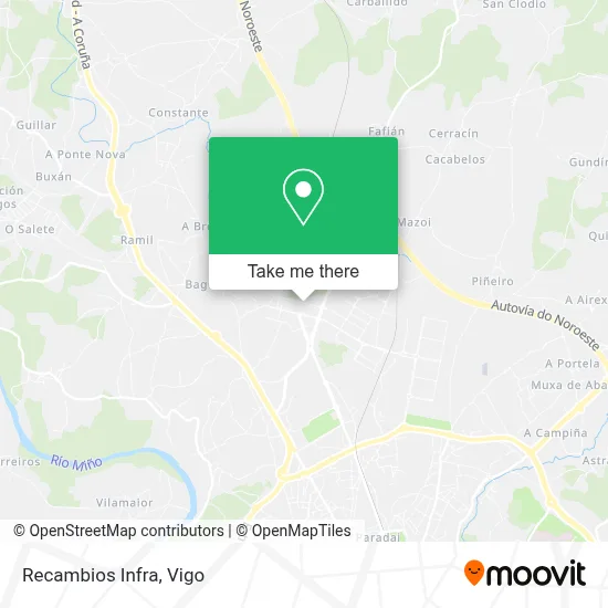 Recambios Infra map
