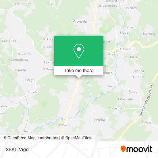 SEAT map