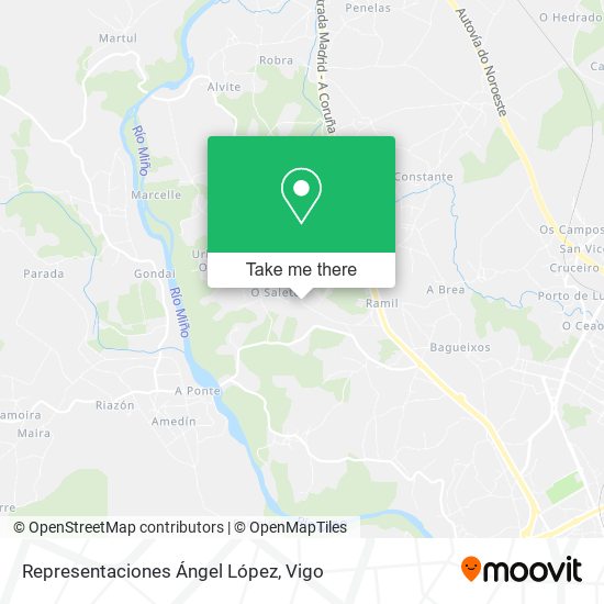 Representaciones Ángel López map