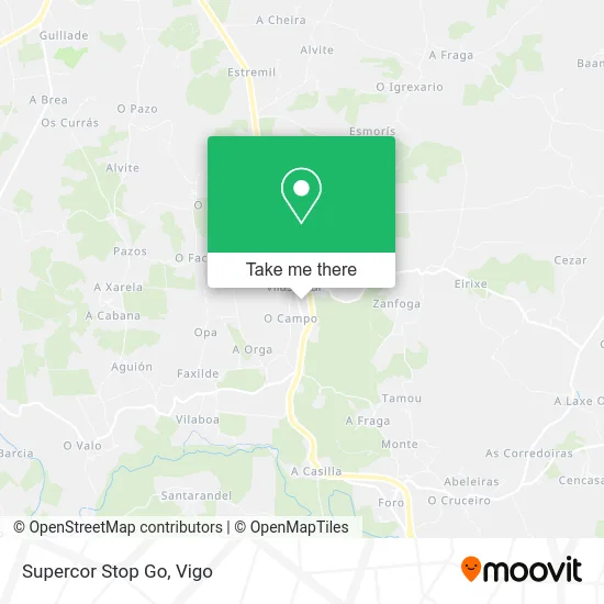 Supercor Stop Go map