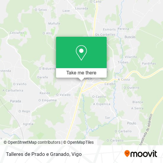 Talleres de Prado e Granado map