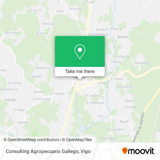 mapa Consulting Agropecuario Gallego