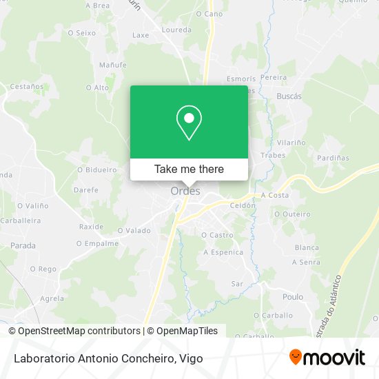 Laboratorio Antonio Concheiro map