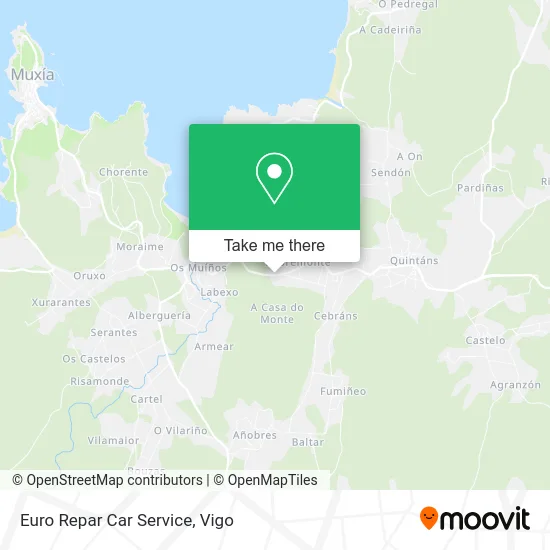 Euro Repar Car Service map