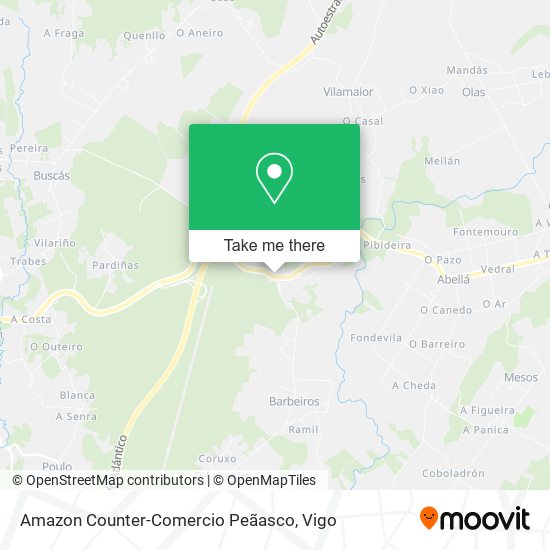 Amazon Counter-Comercio Peãasco map