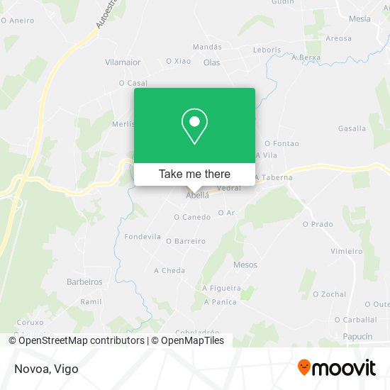 Novoa map